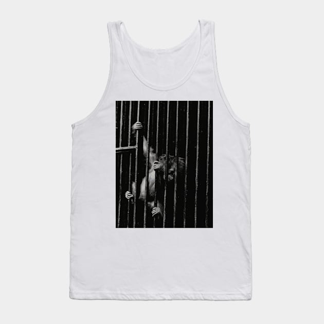 Vintage Baby Orangutan in NYC Zoo Tank Top by In Memory of Jerry Frank